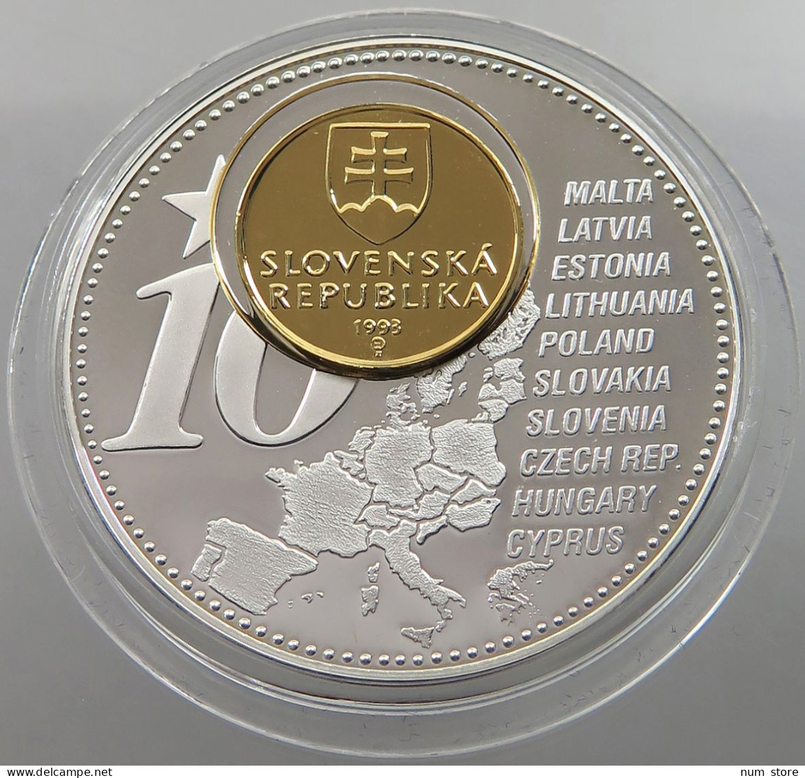 SLOVAKIA MEDAL 2006 THE FORTHCOMING NEW EURO COUNTRIES #sm06 0695 - Slovenia