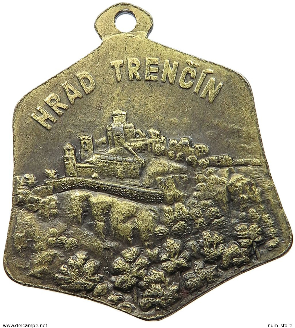 SLOVAKIA MEDAL  TRENCIANSKE TEPLICE HRAD TRENCIN #sm01 0341 - Slovénie