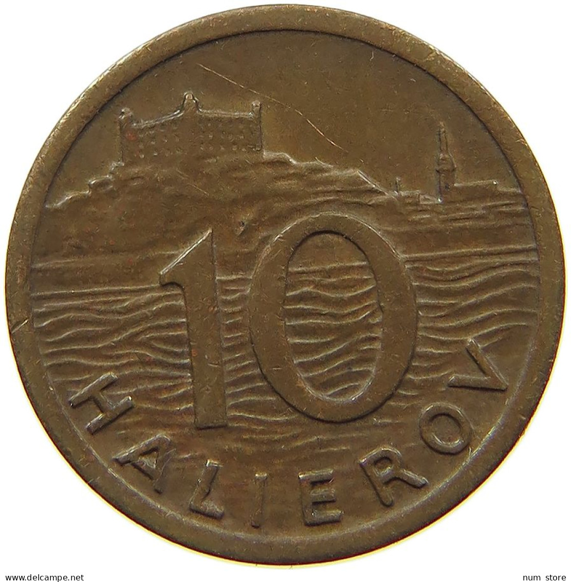 SLOVAKIA 10 HALIEROV 1939  #s079 0057 - Slovenia