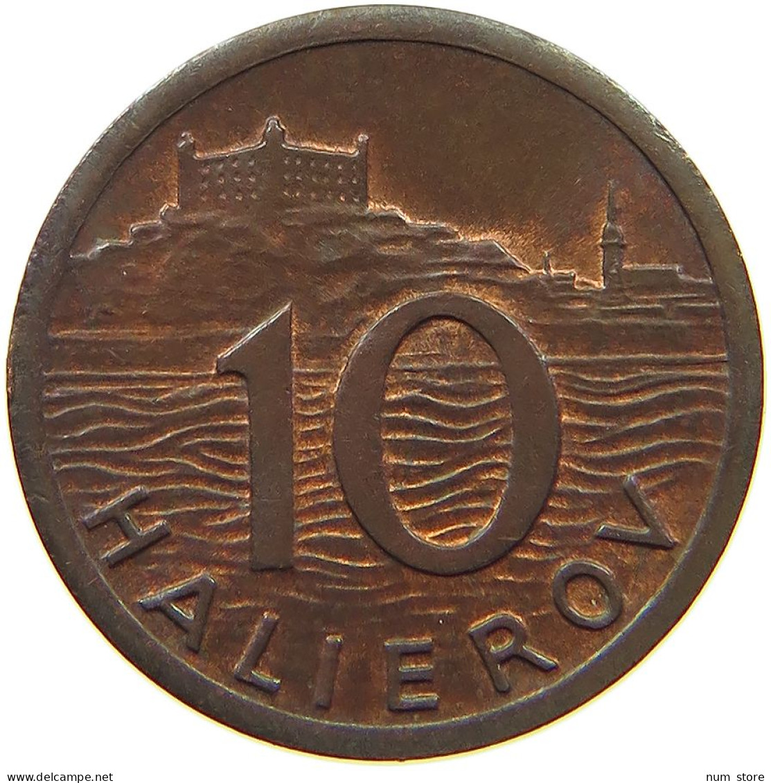 SLOVAKIA 10 HALIEROV 1939  #s079 0043 - Slovenia