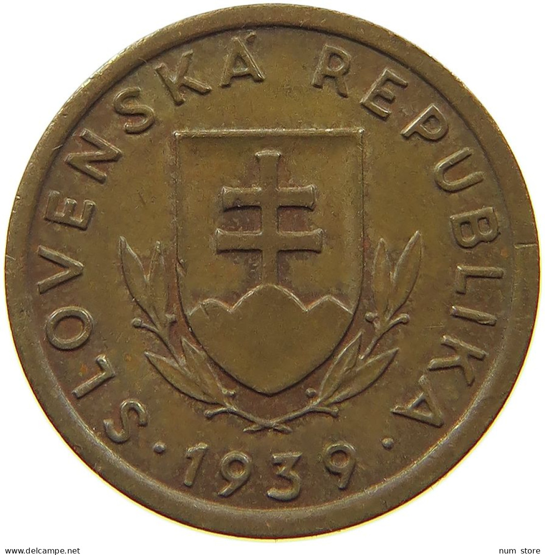 SLOVAKIA 10 HALIEROV 1939  #s079 0055 - Slovakia