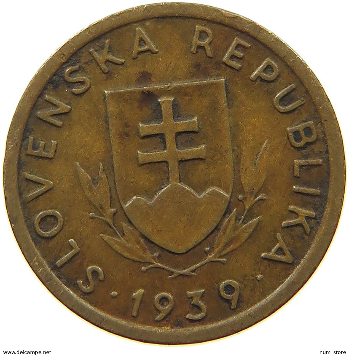 SLOVAKIA 10 HALIEROV 1939  #s079 0035 - Slowakei