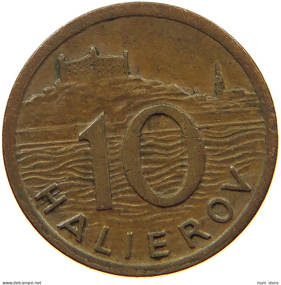 SLOVAKIA 10 HALIEROV 1939  #s079 0019 - Slowakei