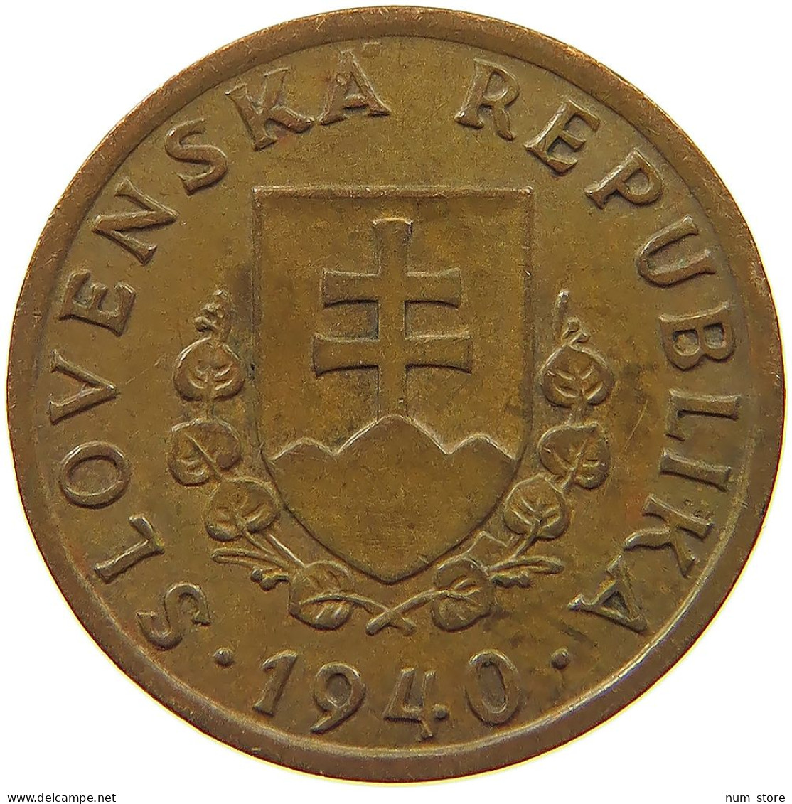 SLOVAKIA 20 HALIEROV 1940  #s078 1049 - Slovaquie