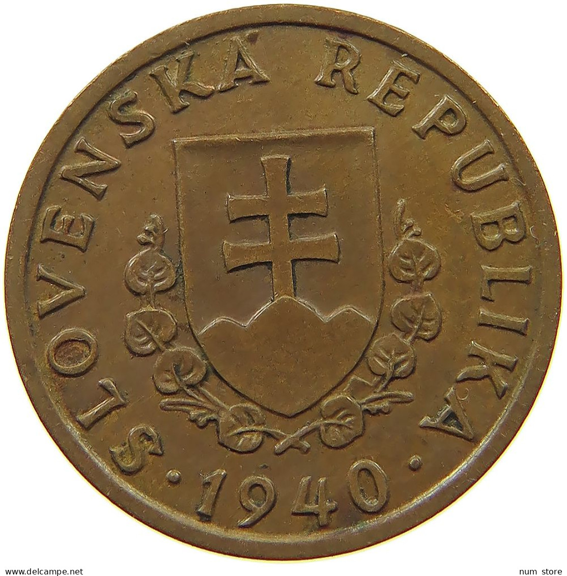 SLOVAKIA 20 HALIEROV 1940  #s078 1061 - Slovaquie