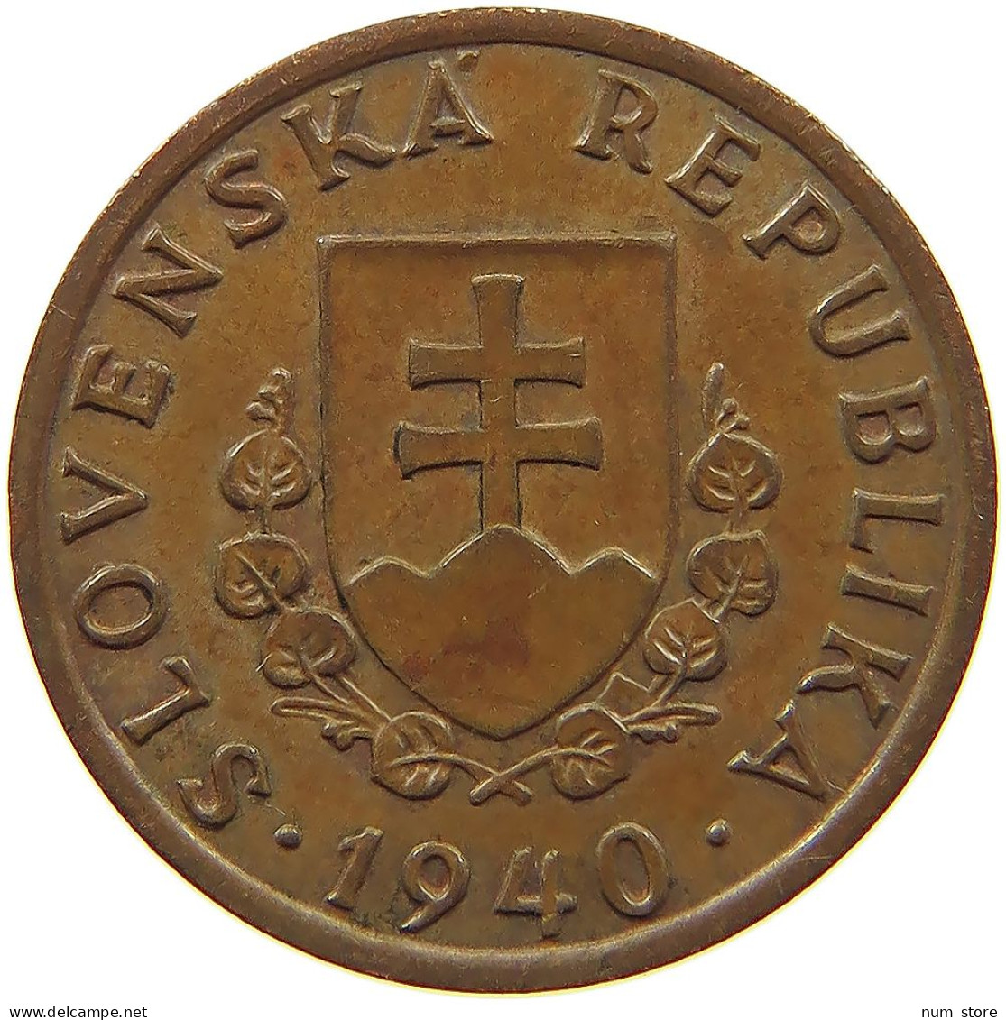 SLOVAKIA 20 HALIEROV 1940  #s078 1057 - Slovaquie