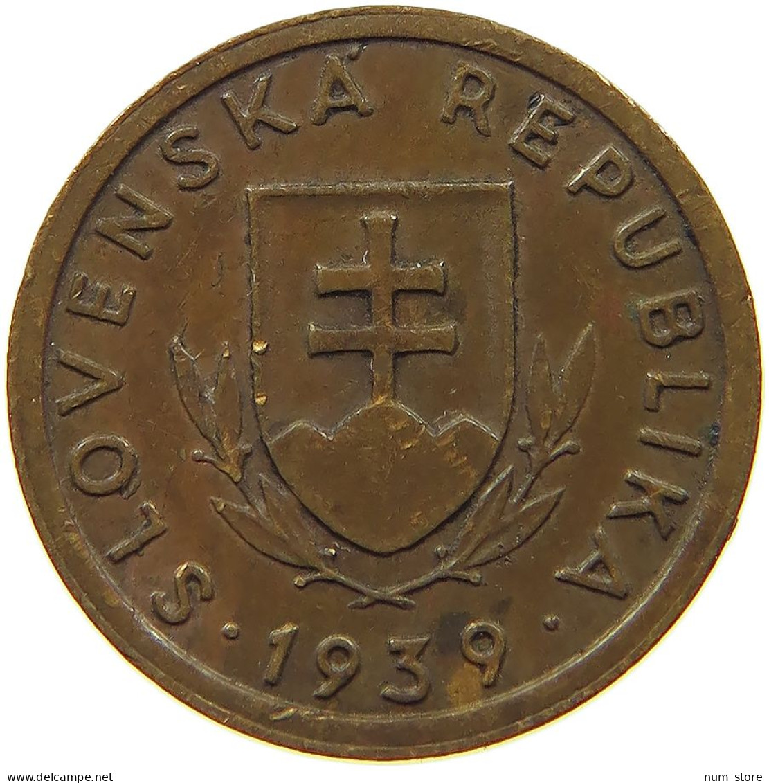 SLOVAKIA 10 HALIEROV 1939  #s078 0097 - Slowakei