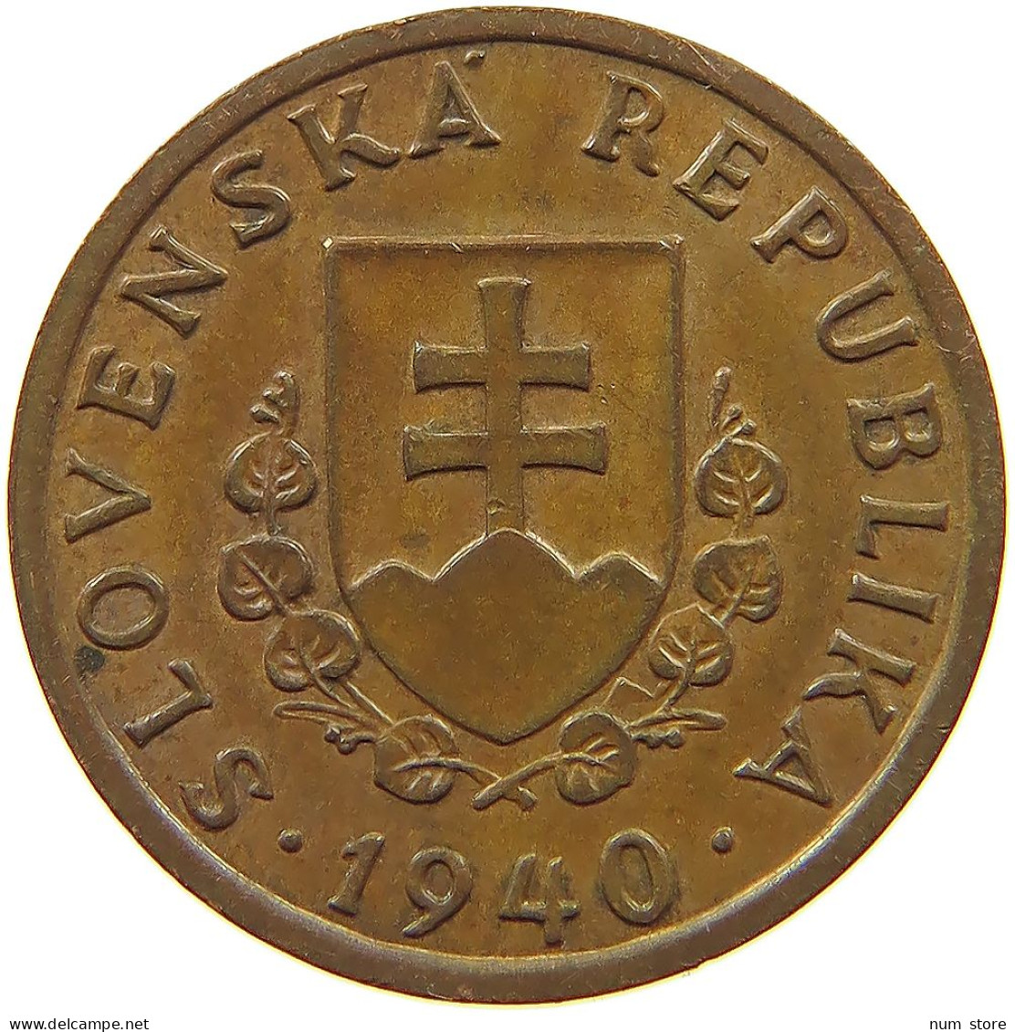 SLOVAKIA 20 HALIEROV 1940  #s078 1055 - Slovakia