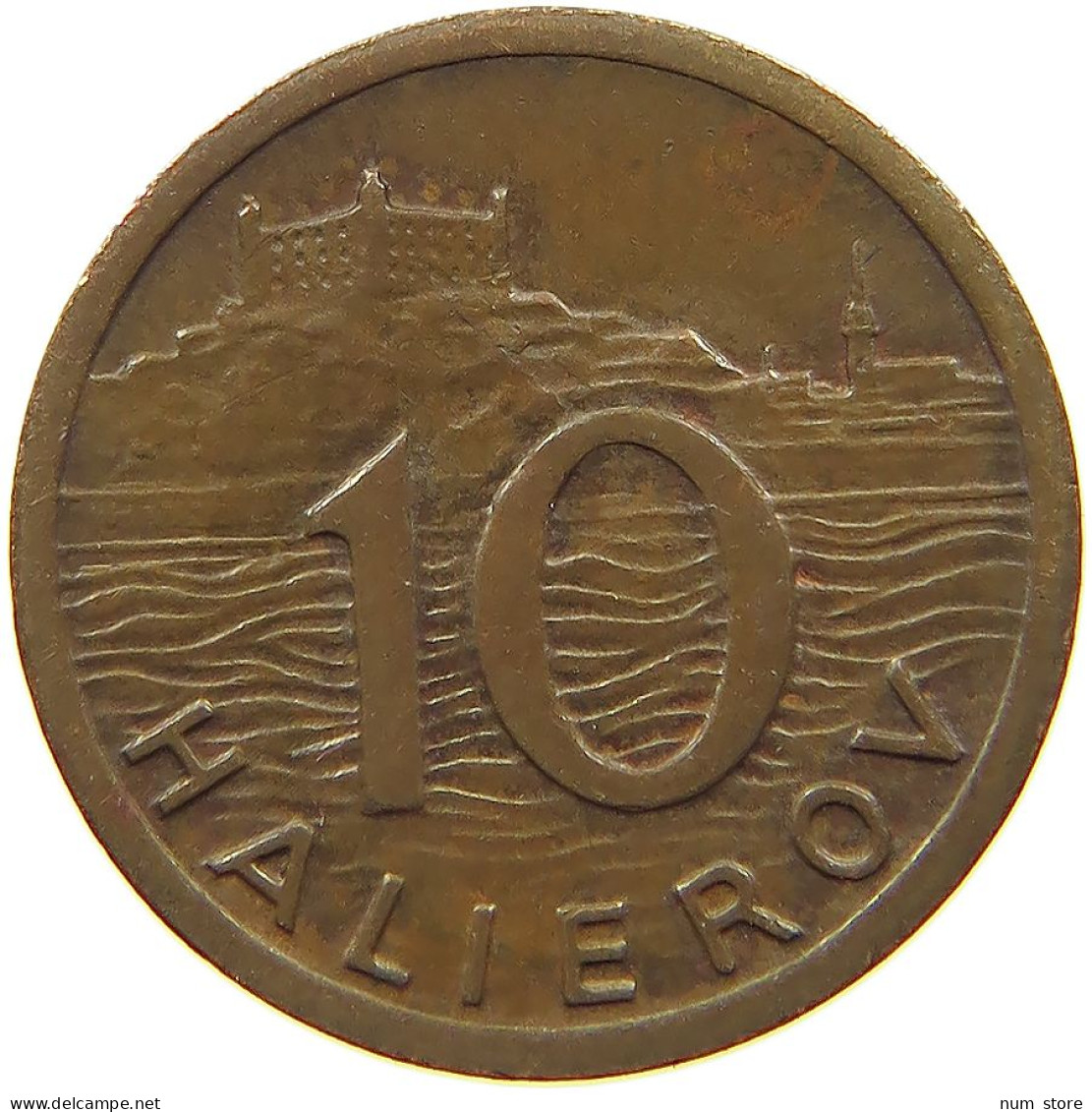 SLOVAKIA 10 HALIEROV 1942  #s078 0095 - Slowakei