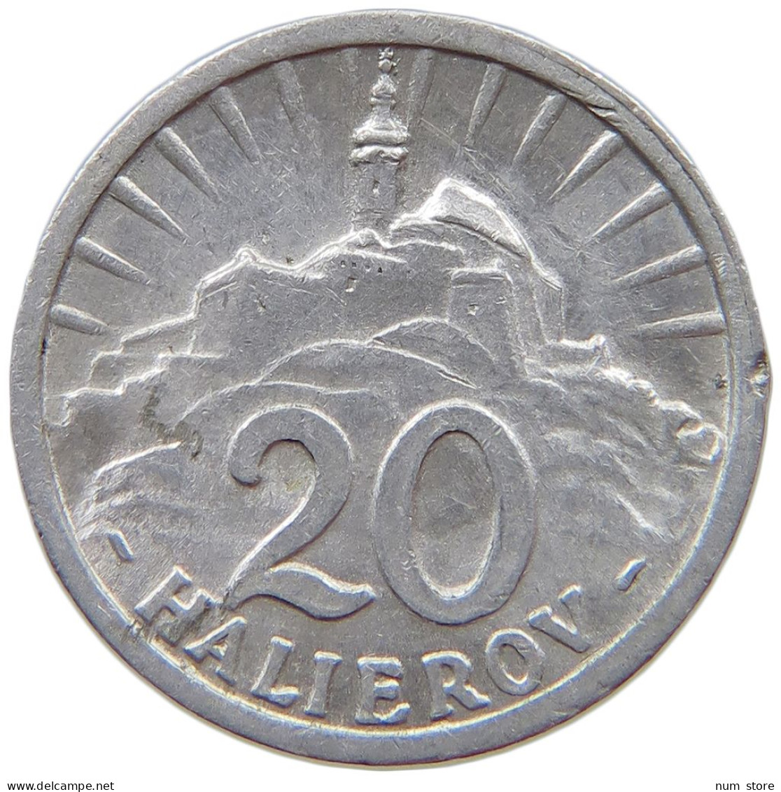 SLOVAKIA 20 HALIEROV 1942  #s074 0227 - Slovaquie