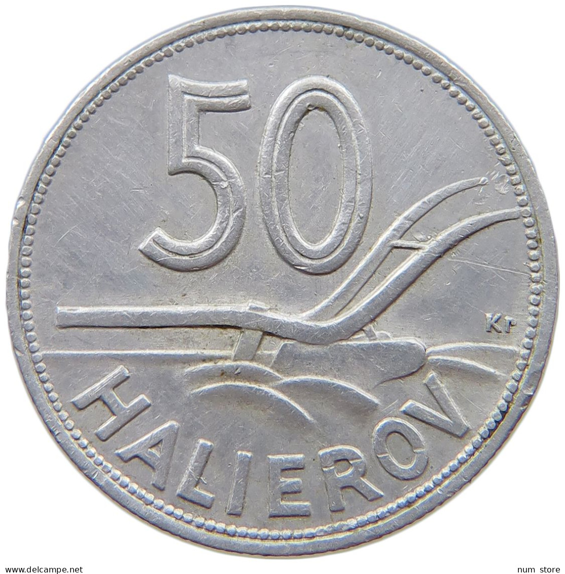 SLOVAKIA 50 HALIEROV 1943  #s074 0171 - Slovaquie