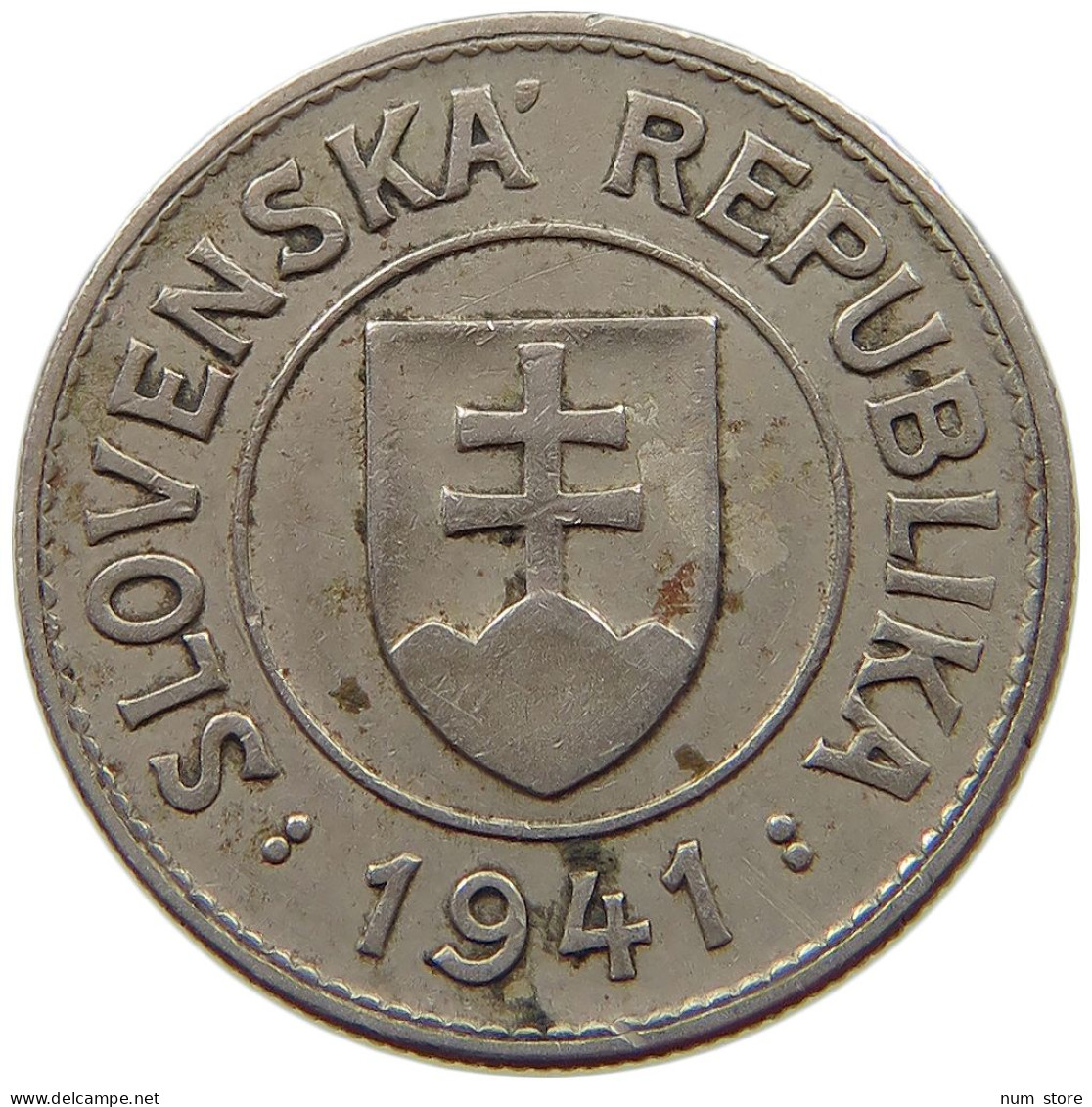 SLOVAKIA KORUNA 1941  #s072 0681 - Slowakei