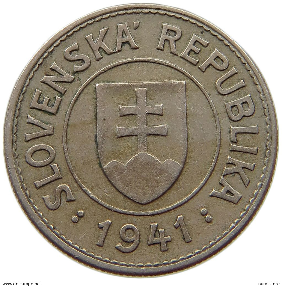 SLOVAKIA KORUNA 1941  #s072 0691 - Slowakei