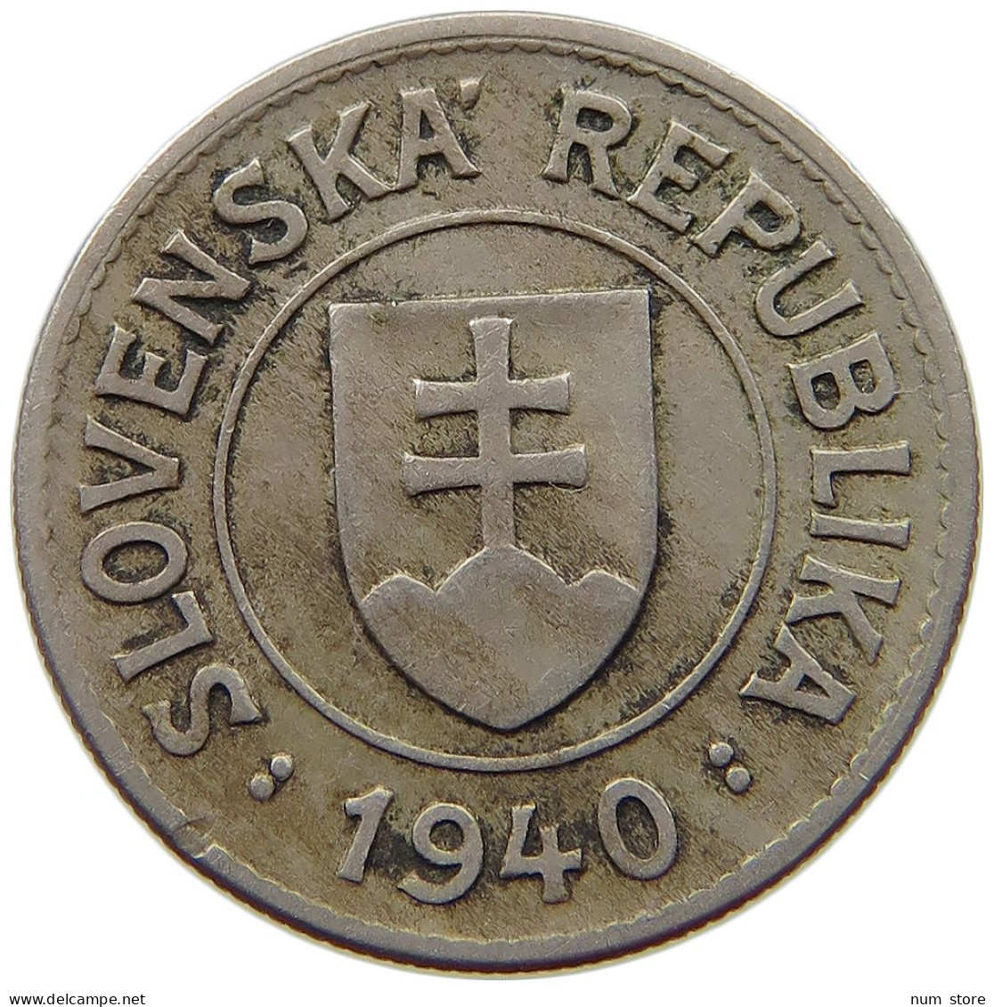 SLOVAKIA KORUNA 1940  #s072 0693 - Slovaquie