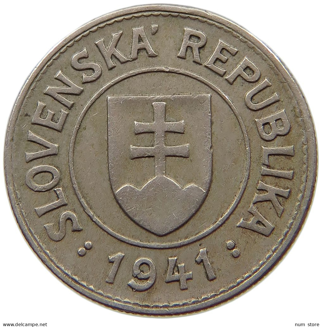 SLOVAKIA KORUNA 1941  #s072 0679 - Slovaquie