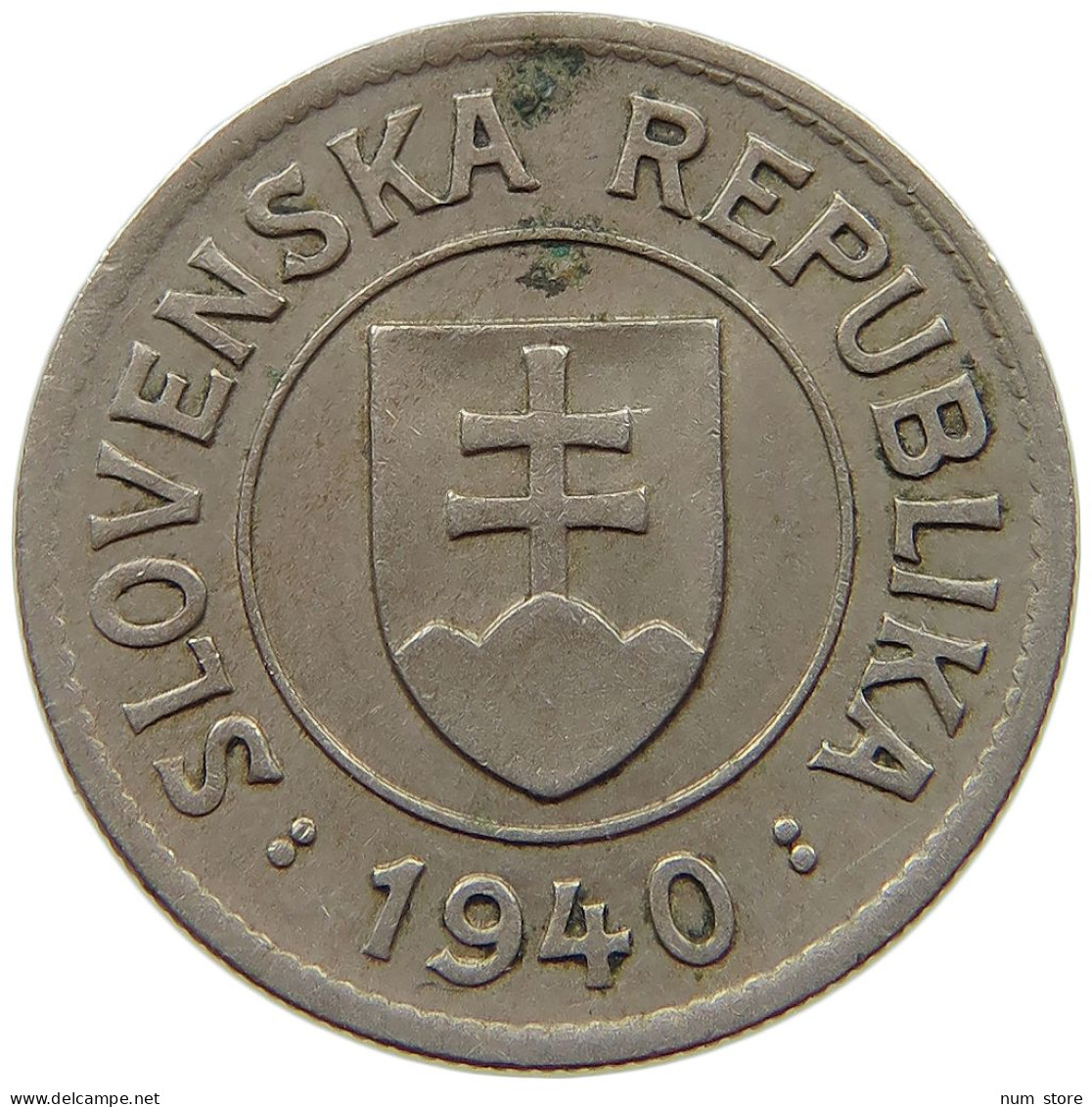 SLOVAKIA KORUNA 1940  #s072 0673 - Slowakei