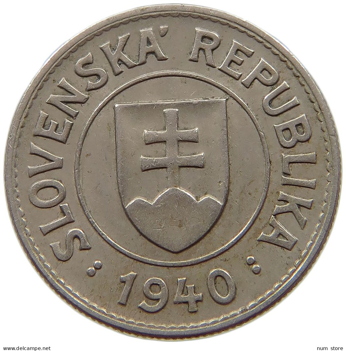 SLOVAKIA KORUNA 1940  #s072 0667 - Slowakei