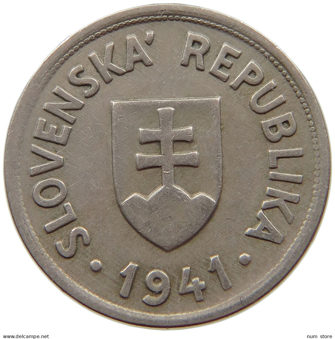 SLOVAKIA 50 HALIEROV 1941  #s067 0921 - Slovaquie