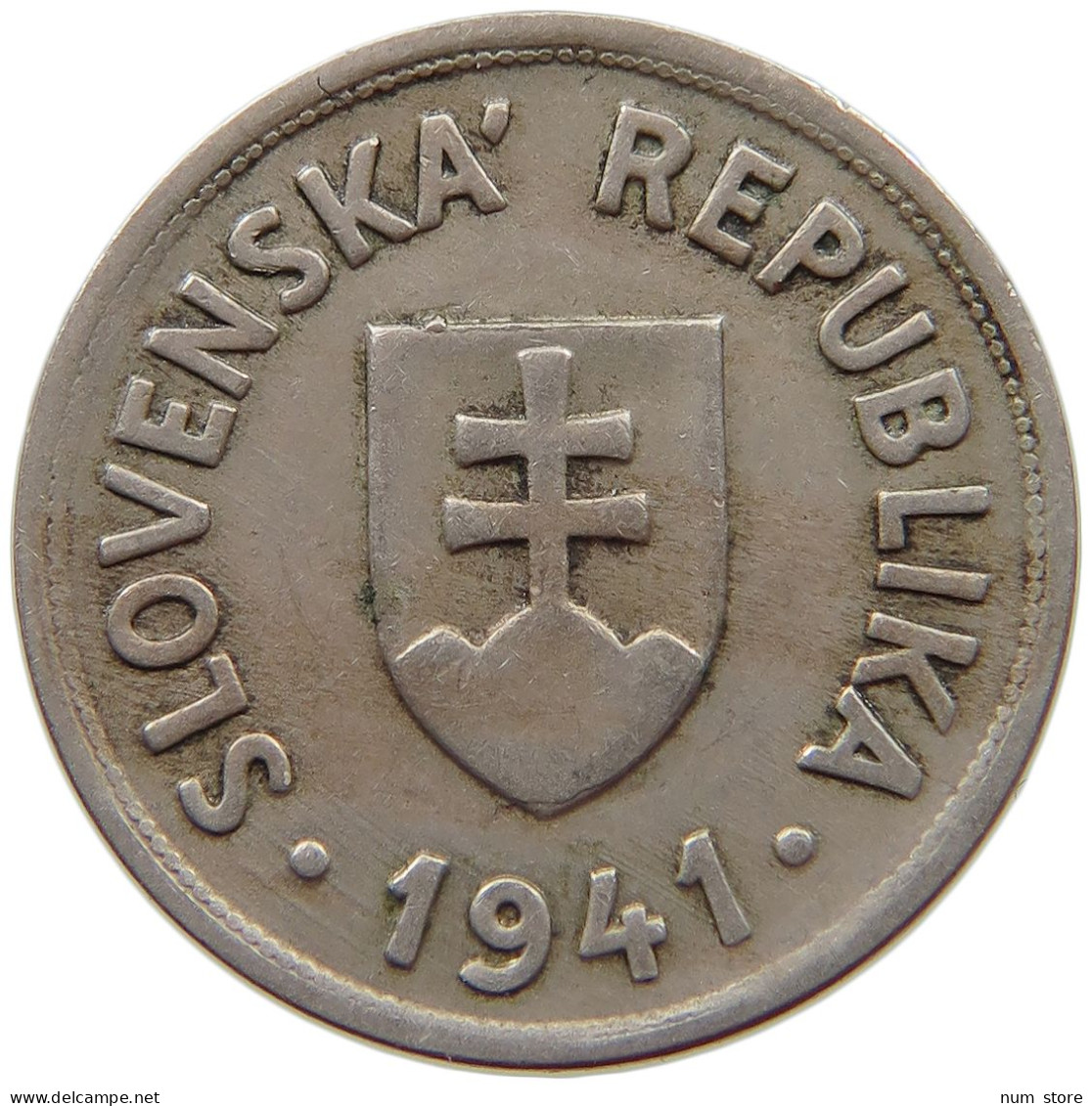 SLOVAKIA 50 HALIEROV 1941  #s067 0919 - Slowakei