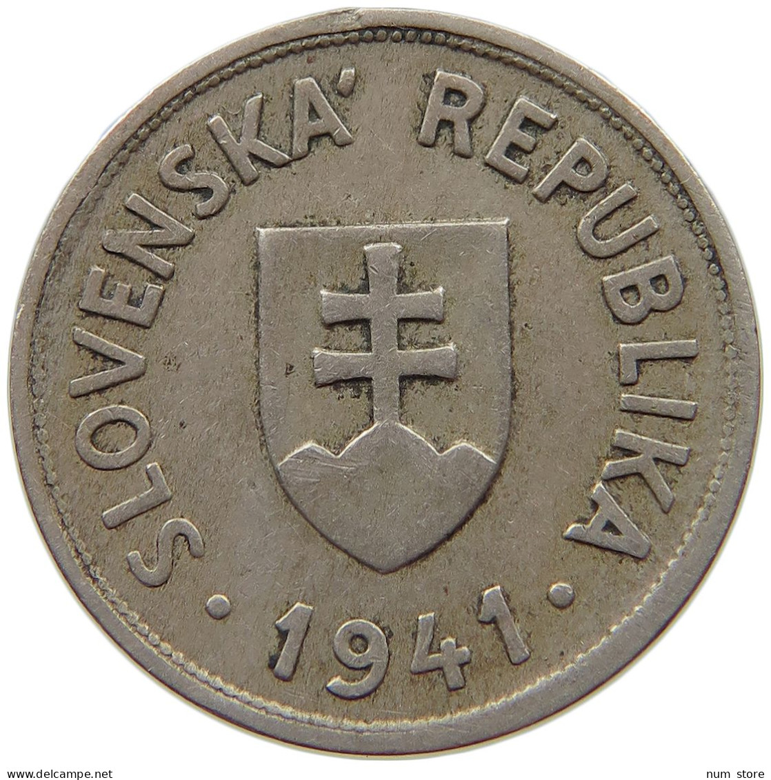 SLOVAKIA 50 HALIEROV 1941  #s067 0909 - Slovaquie