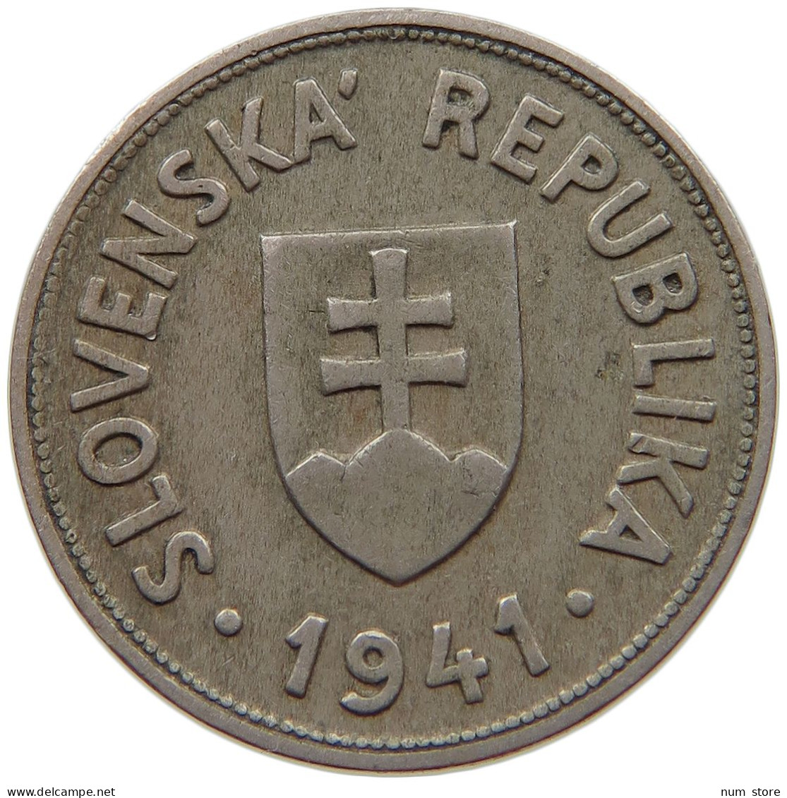 SLOVAKIA 50 HALIEROV 1941  #s067 0903 - Slowakije