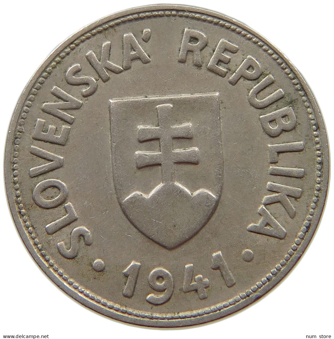 SLOVAKIA 50 HALIEROV 1941  #s067 0913 - Slowakei