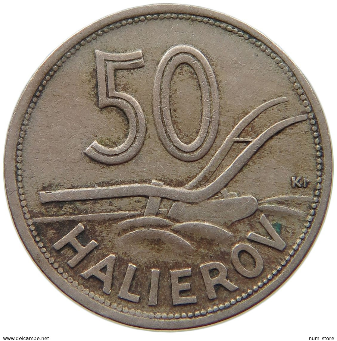SLOVAKIA 50 HALIEROV 1941  #s067 0907 - Slowakei