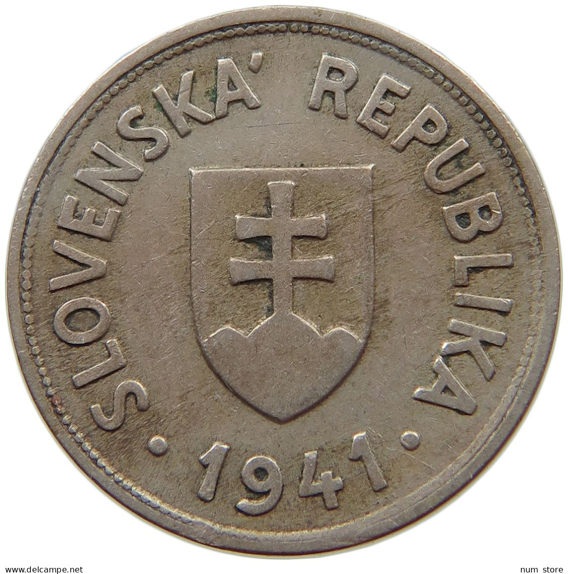 SLOVAKIA 50 HALIEROV 1941  #s067 0907 - Slowakije