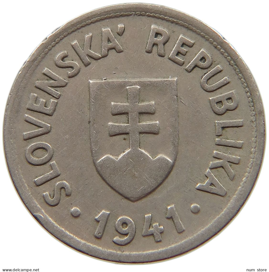 SLOVAKIA 50 HALIEROV 1941  #s067 0901 - Slovaquie