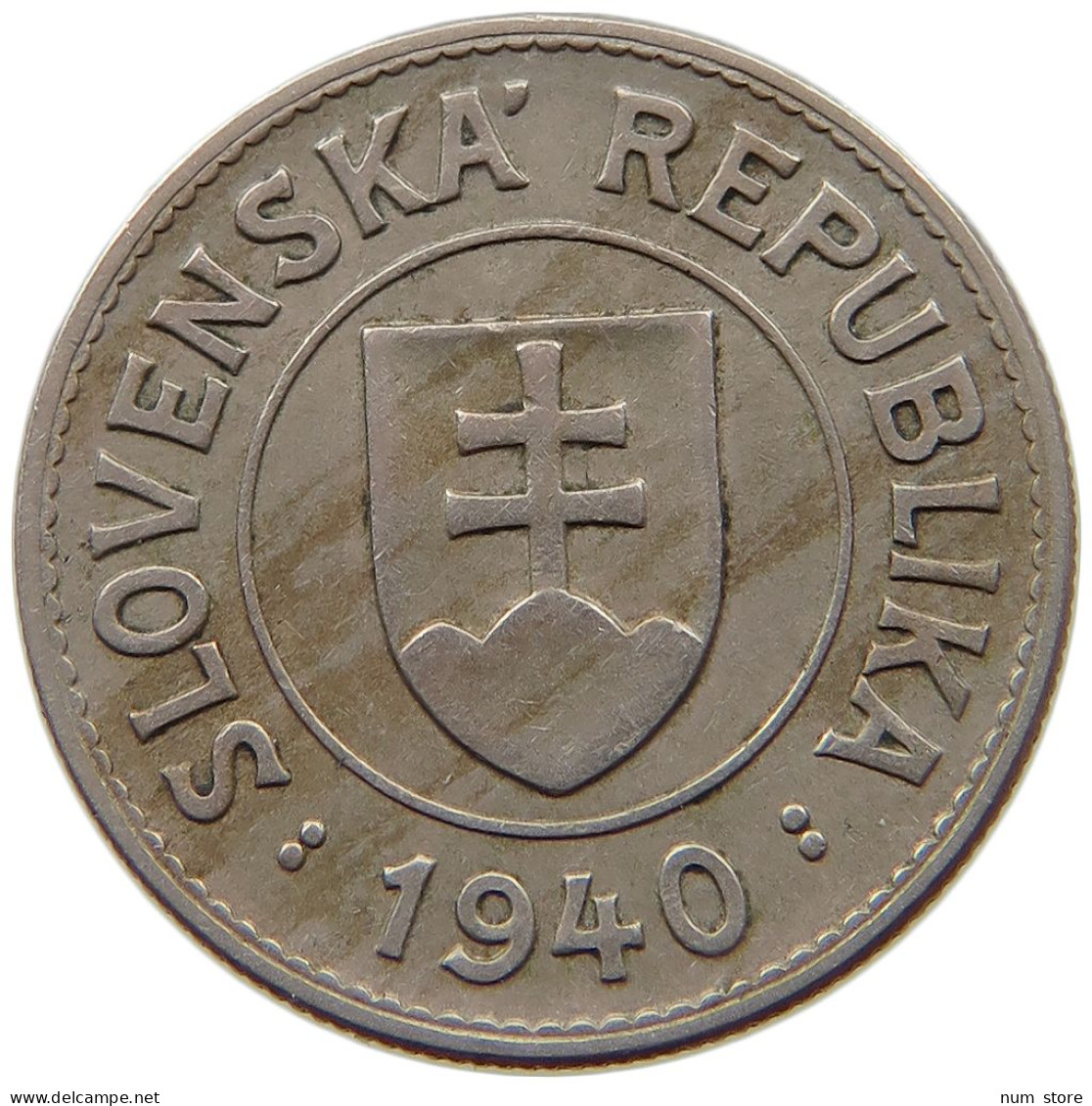 SLOVAKIA KORUNA 1940  #s067 0593 - Slovakia