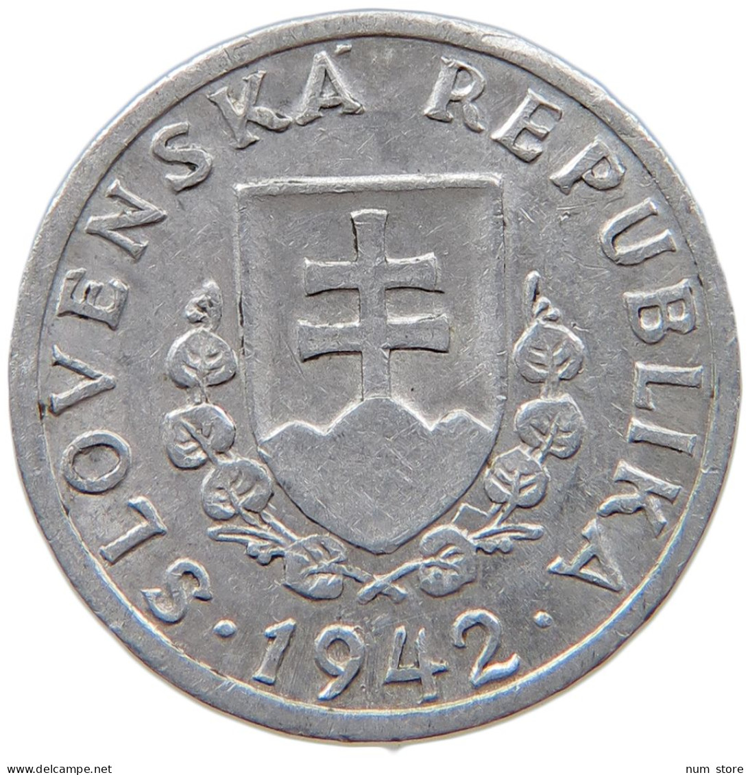 SLOVAKIA 20 HALIEROV 1942  #s023 0139 - Slowakije
