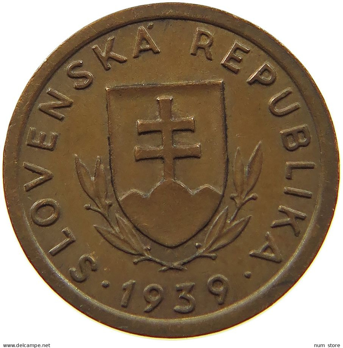 SLOVAKIA 10 HALIEROV 1939  #s037 0083 - Slovaquie