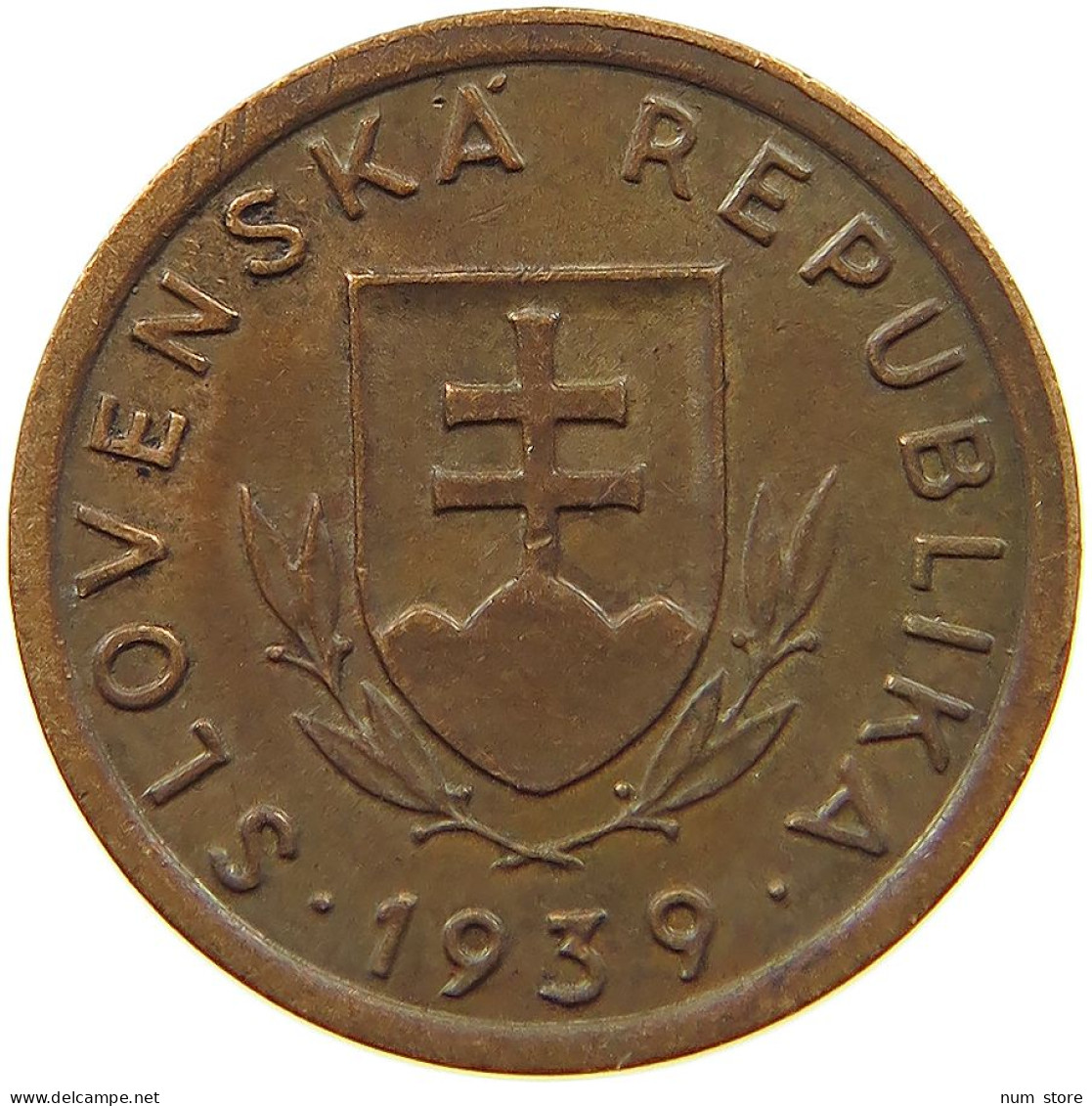 SLOVAKIA 10 HALIEROV 1939  #s037 0079 - Slowakei