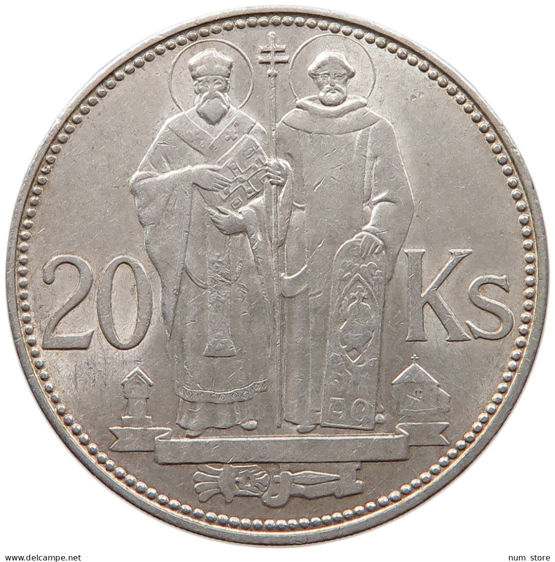 SLOVAKIA 20 KORUN 1941  #s031 0025 - Slovakia