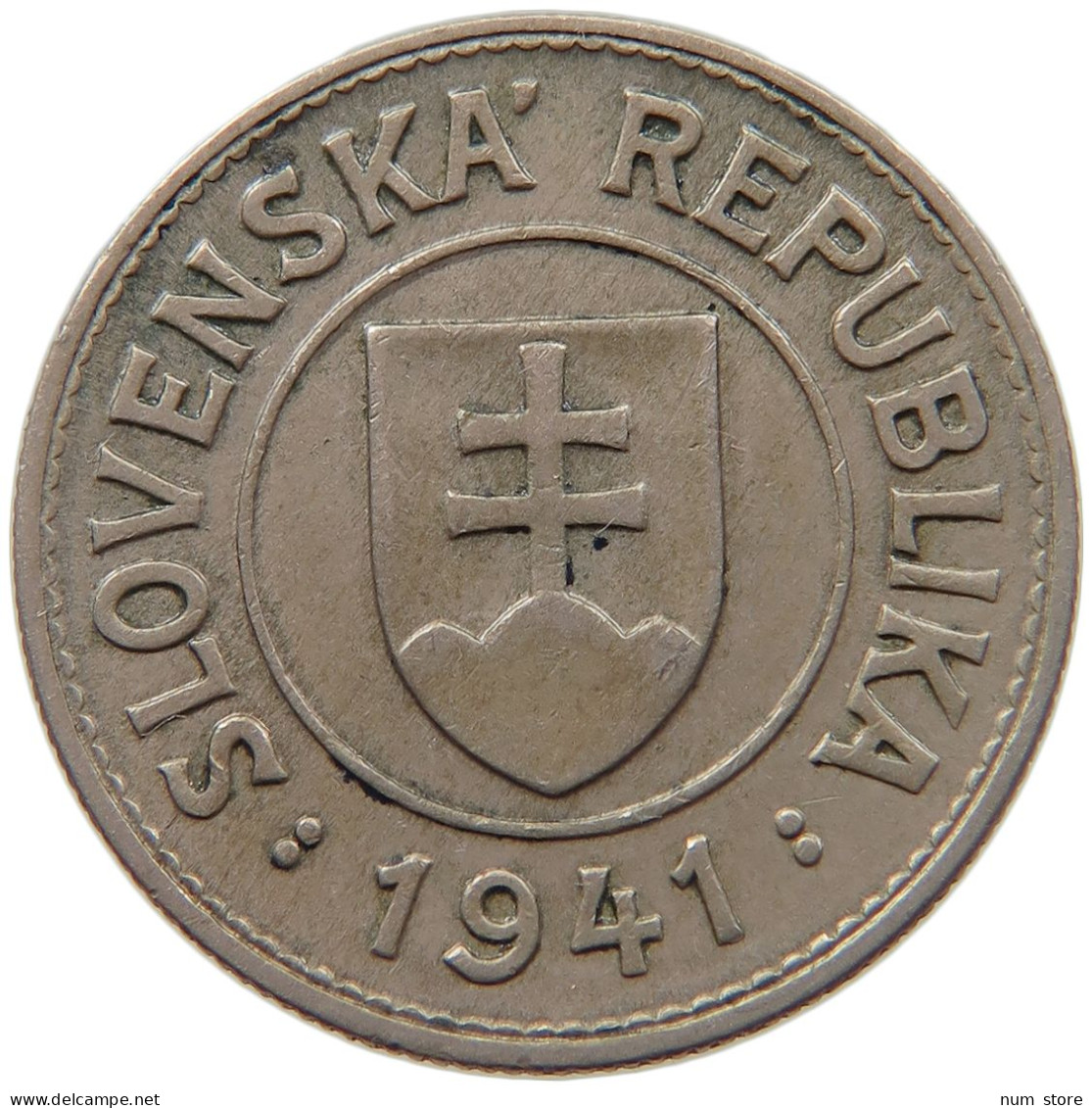 SLOVAKIA KORUNA 1941  #s021 0093 - Slovakia