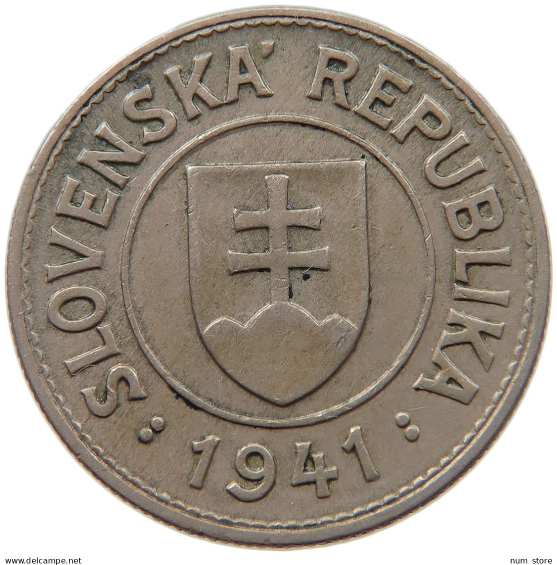 SLOVAKIA KORUNA 1941  #s021 0093 - Slowakei