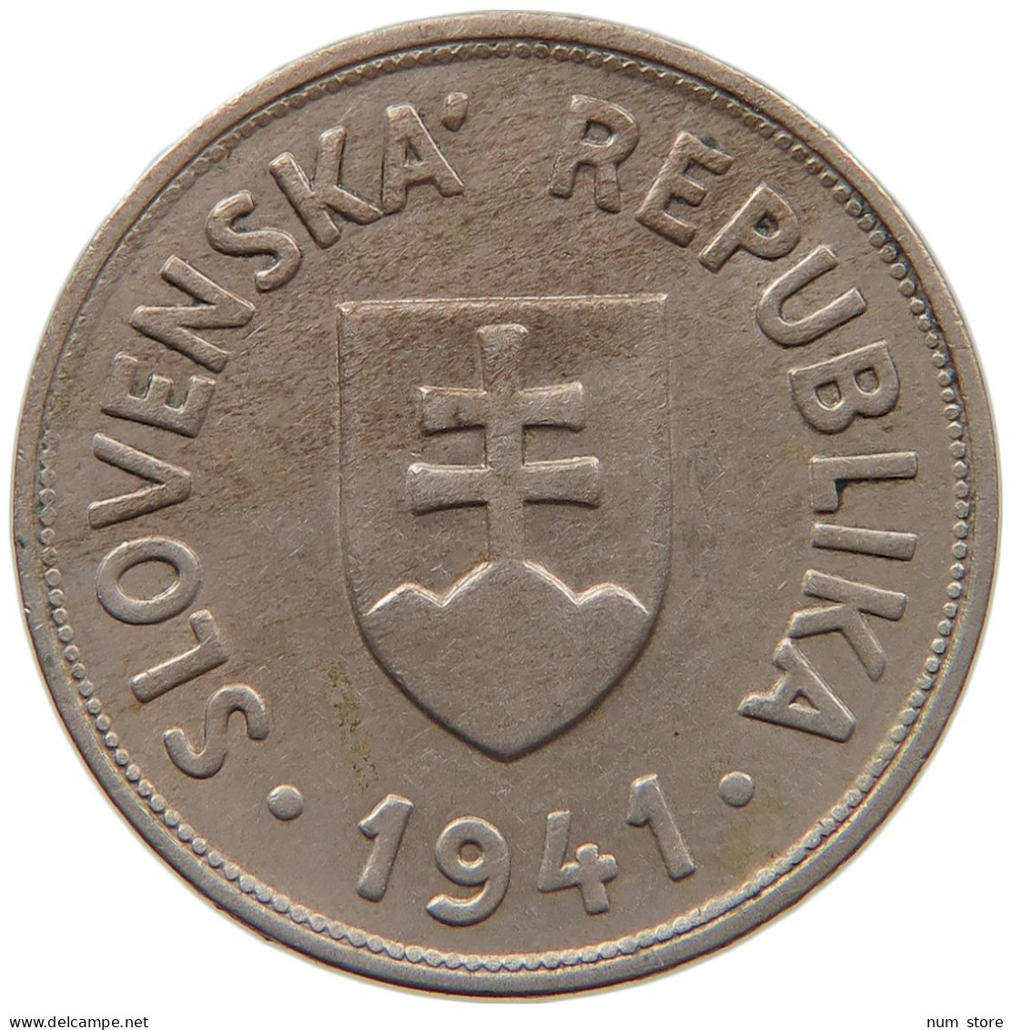 SLOVAKIA 50 HALIEROV 1941  #s022 0051 - Slowakije