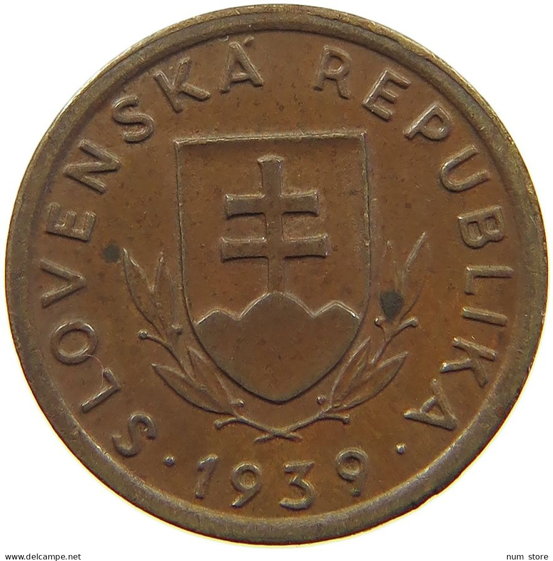 SLOVAKIA 10 HALIEROV 1939  #c079 0395 - Slowakei