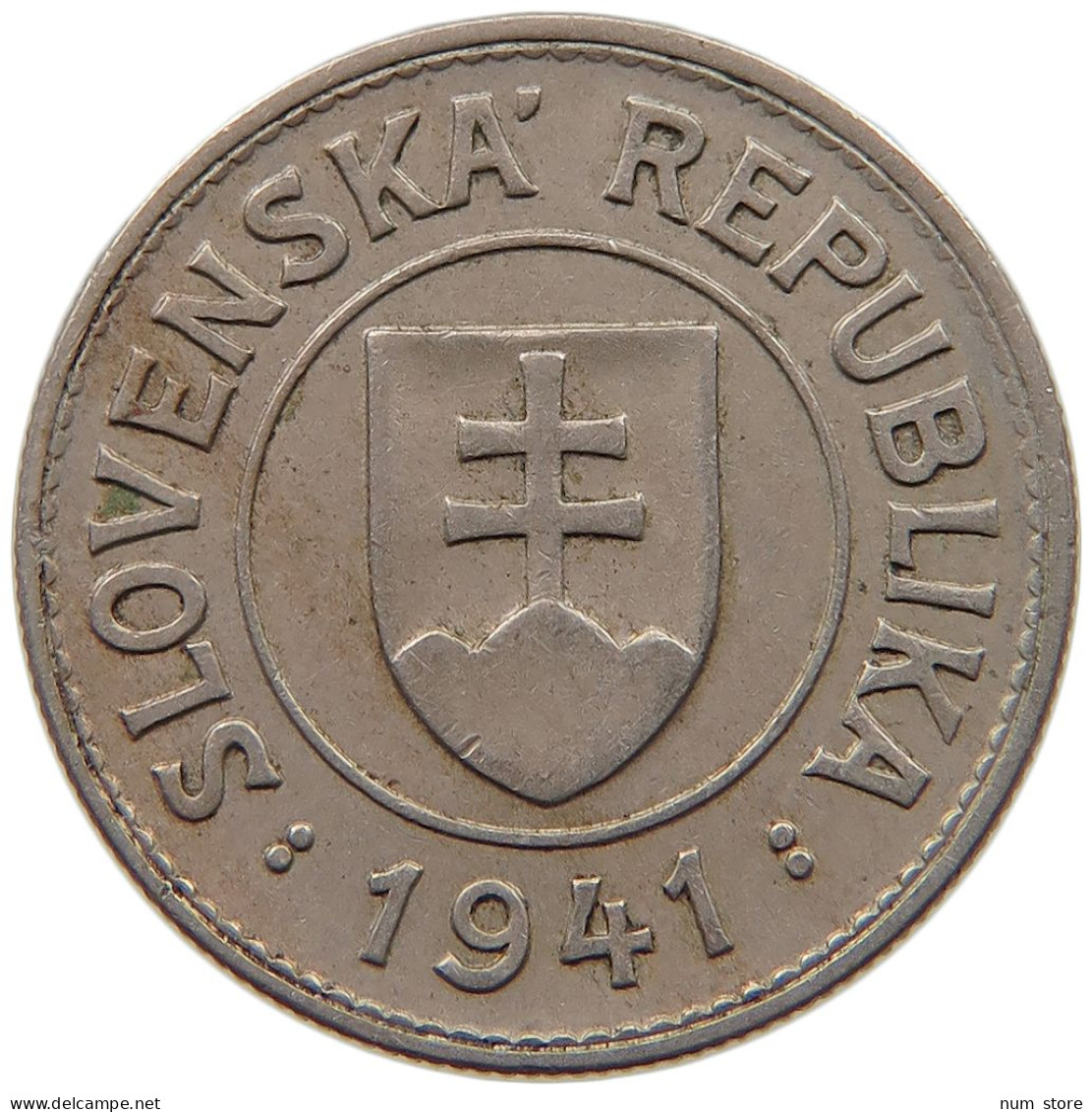 SLOVAKIA KORUNA 1941  #c036 0565 - Slovakia