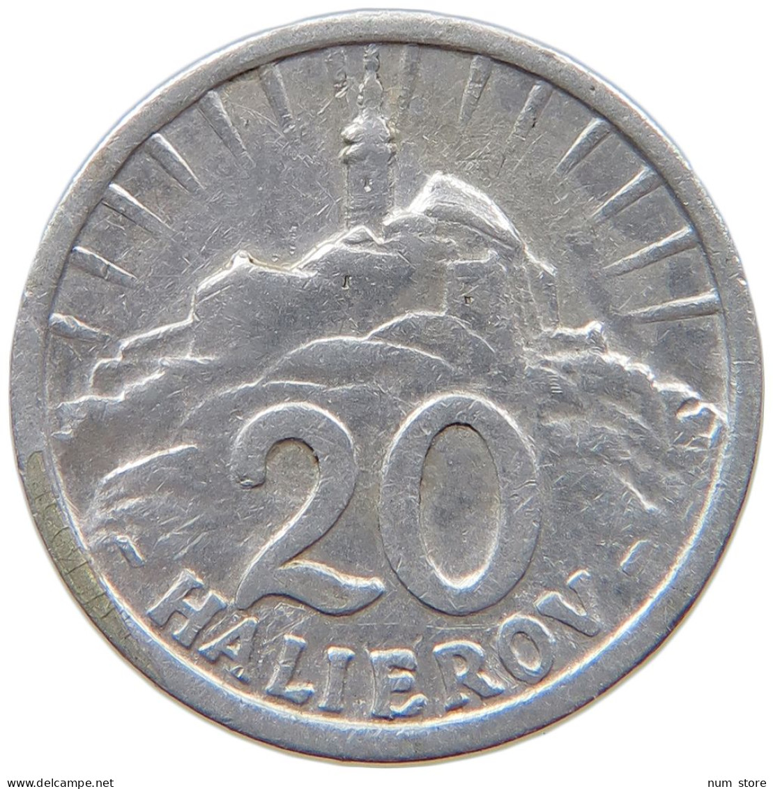 SLOVAKIA 20 HALIEROV 1942  #c060 0349 - Slowakei