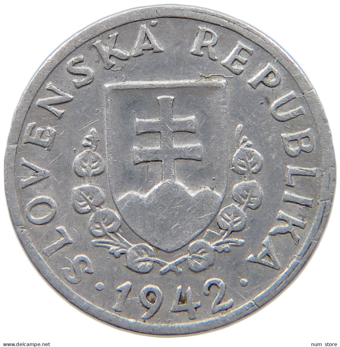 SLOVAKIA 20 HALIEROV 1942  #c035 0423 - Slowakei