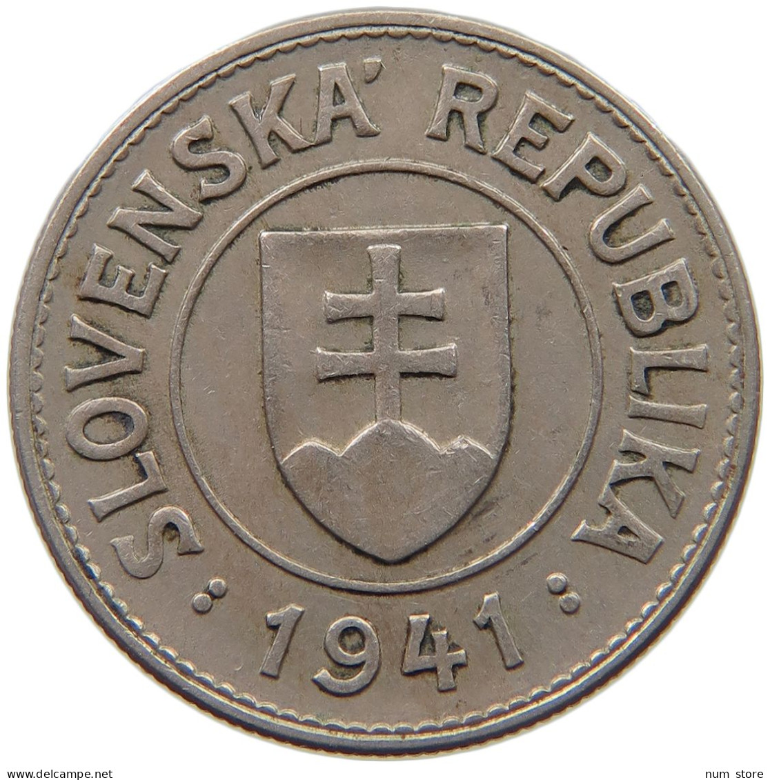 SLOVAKIA KORUNA 1941  #c033 0439 - Slovakia