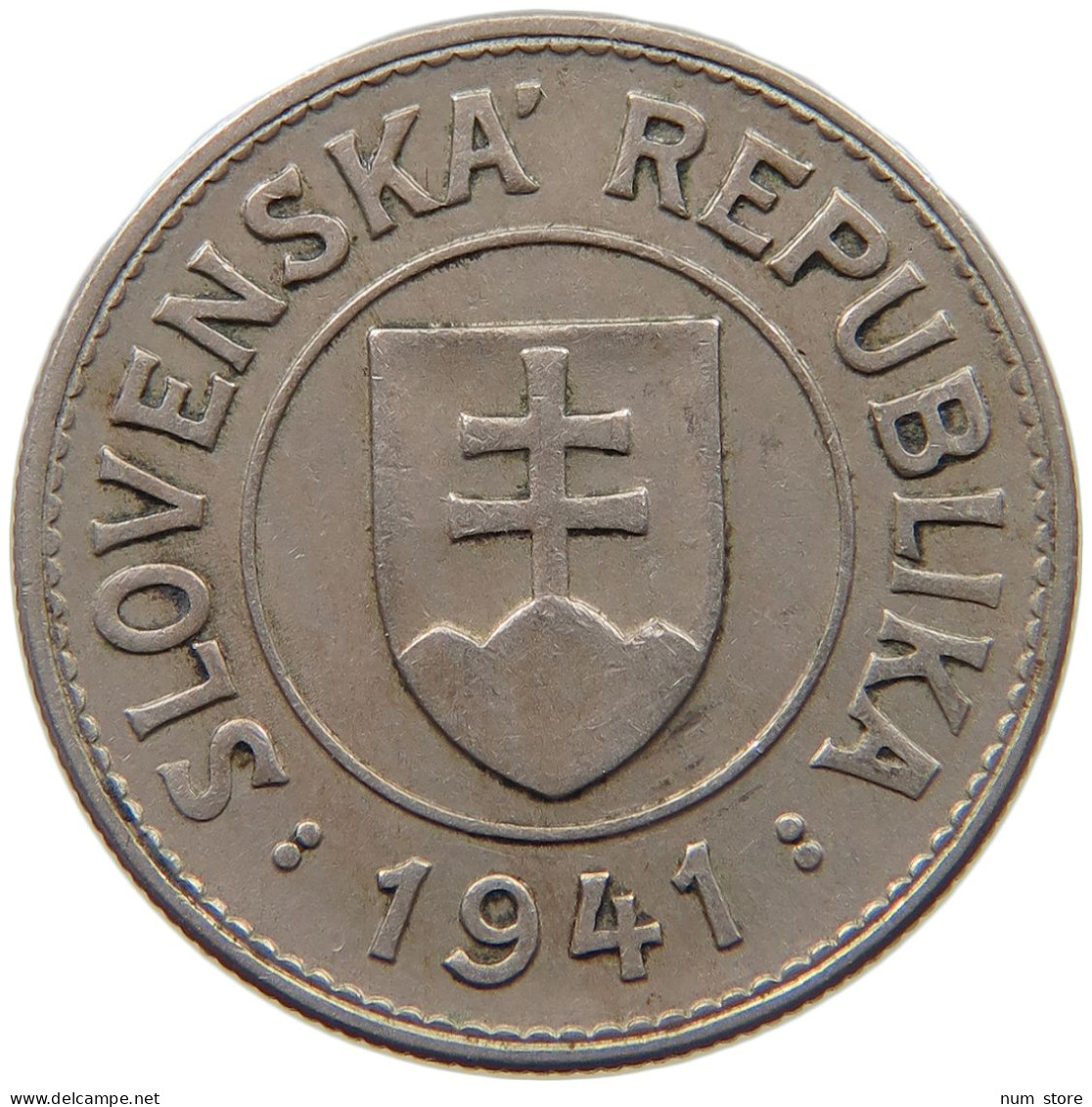 SLOVAKIA KORUNA 1941  #c033 0439 - Eslovaquia