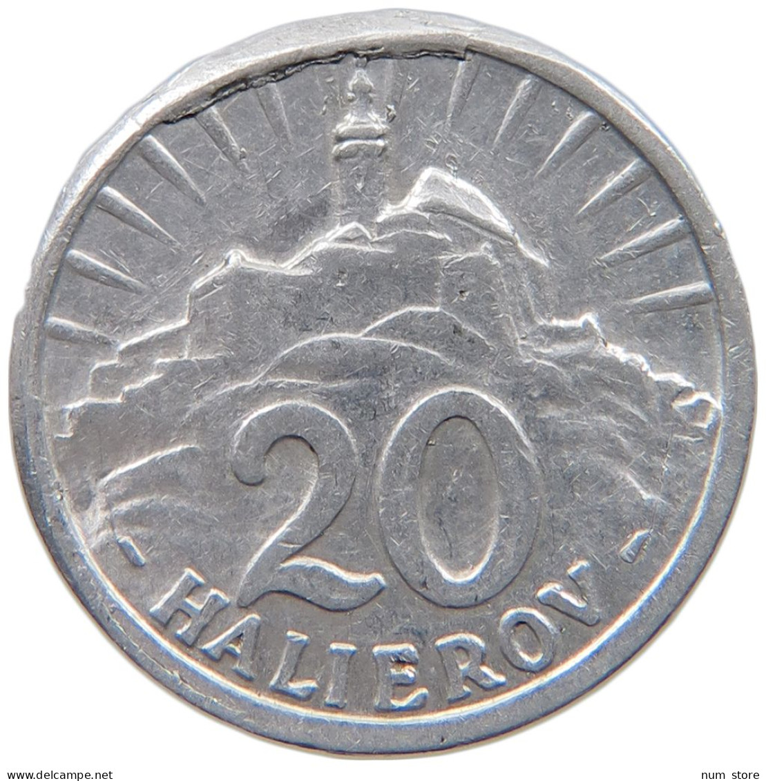 SLOVAKIA 20 HALIEROV 1942  #c030 0211 - Slowakei