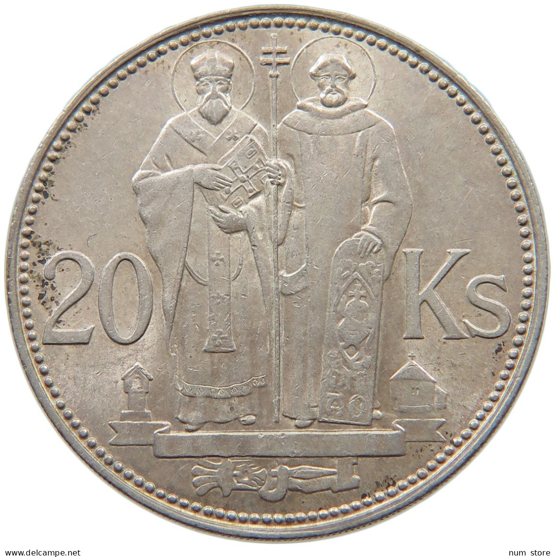 SLOVAKIA 20 KORUN 1941  #c022 0353 - Slowakije