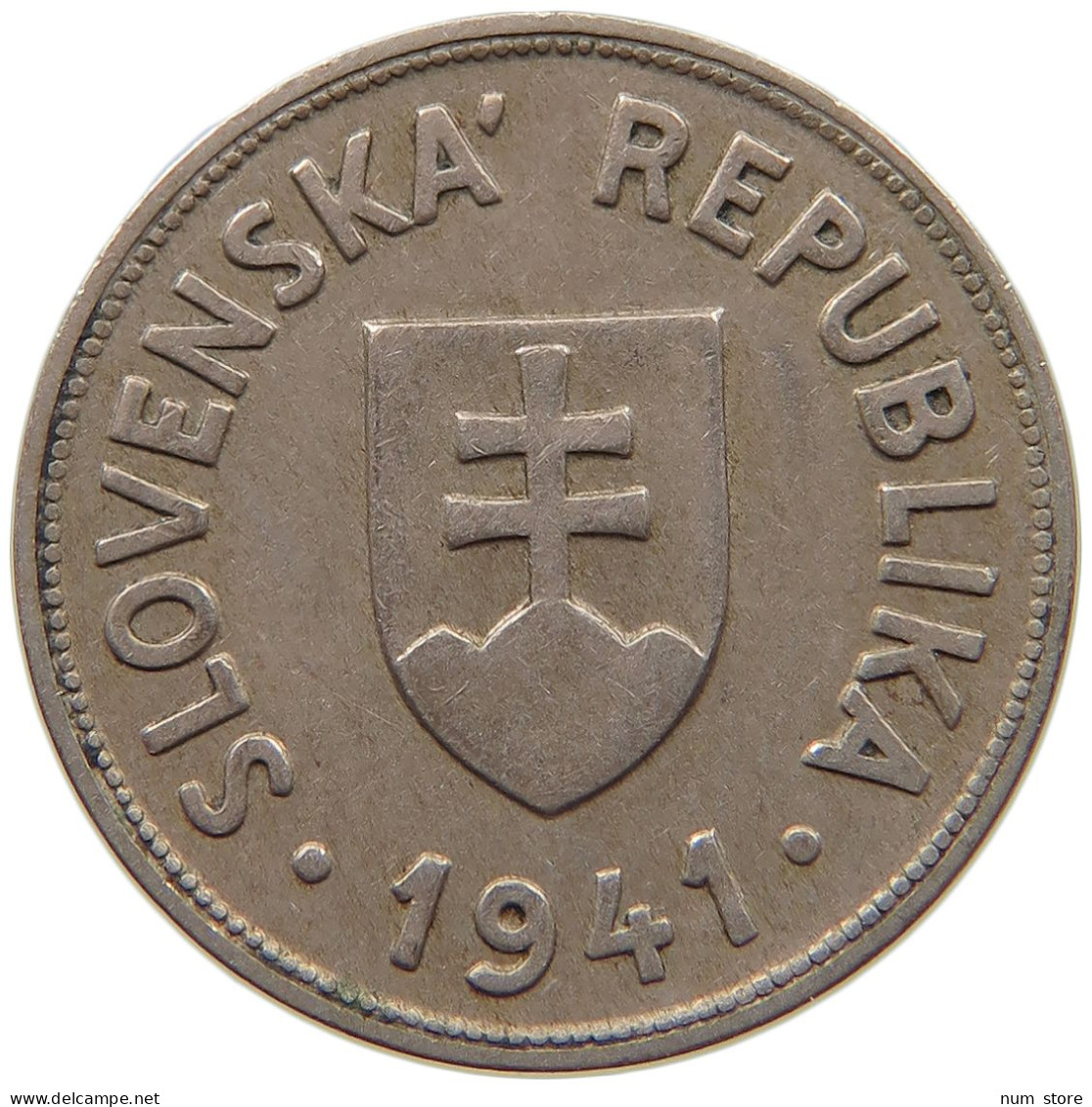 SLOVAKIA 50 HALIEROV 1941  #c032 0791 - Slowakei