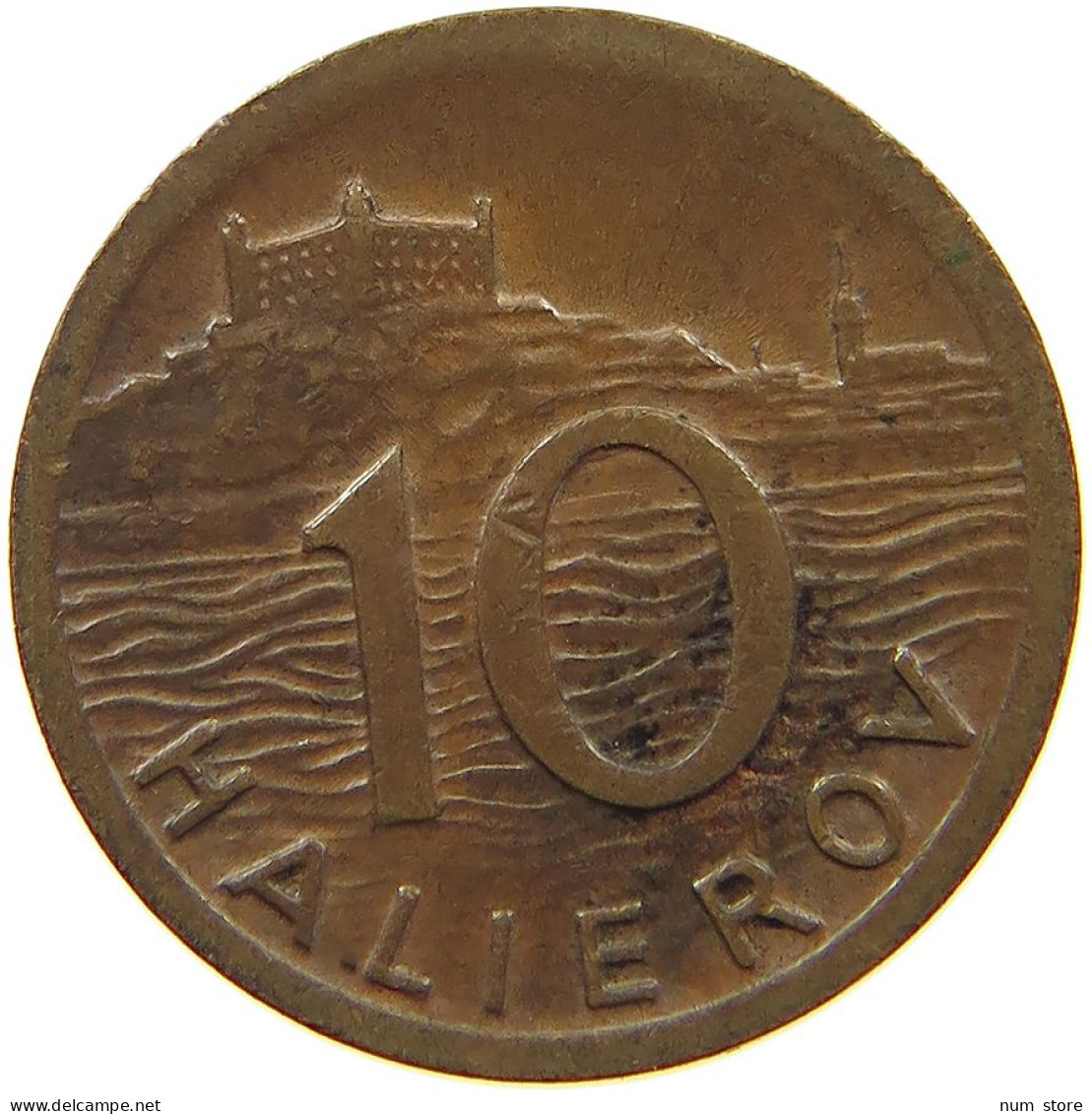 SLOVAKIA 10 HALIEROV 1939  #c022 0681 - Slowakije