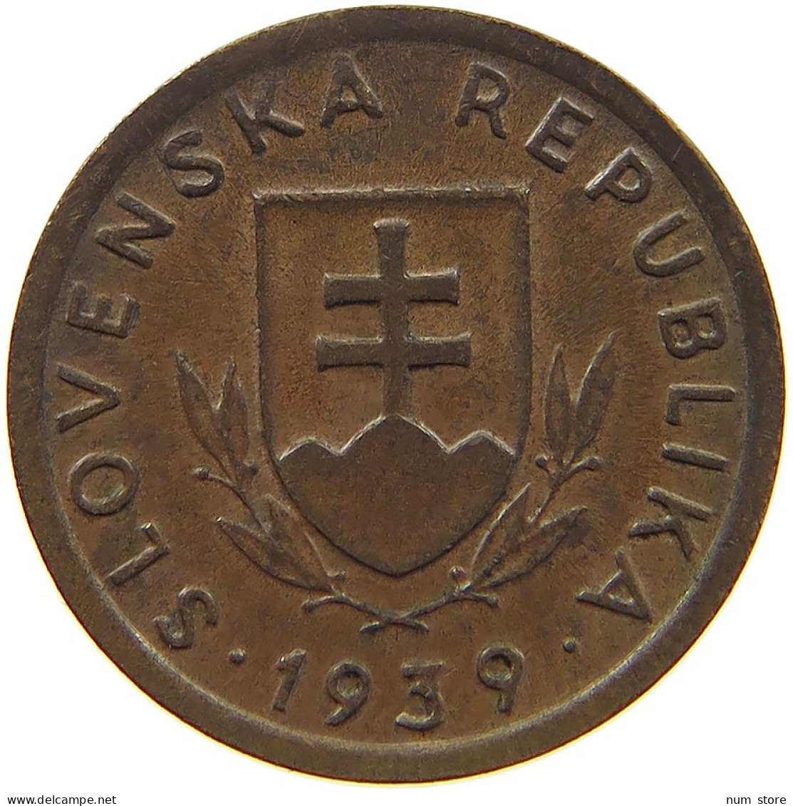 SLOVAKIA 10 HALIEROV 1939  #c022 0681 - Slowakije