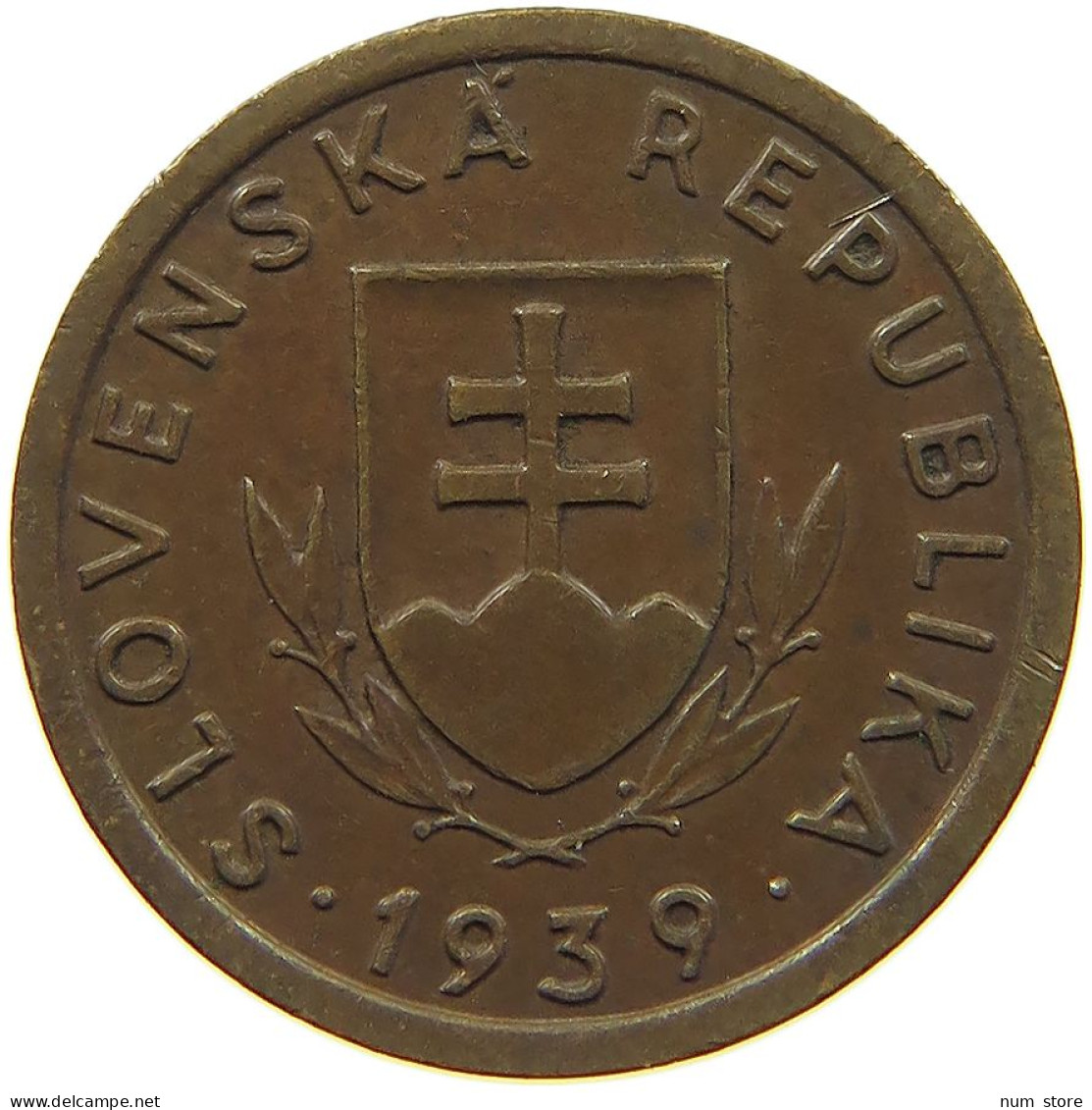 SLOVAKIA 10 HALIEROV 1939  #c022 0615 - Slovaquie