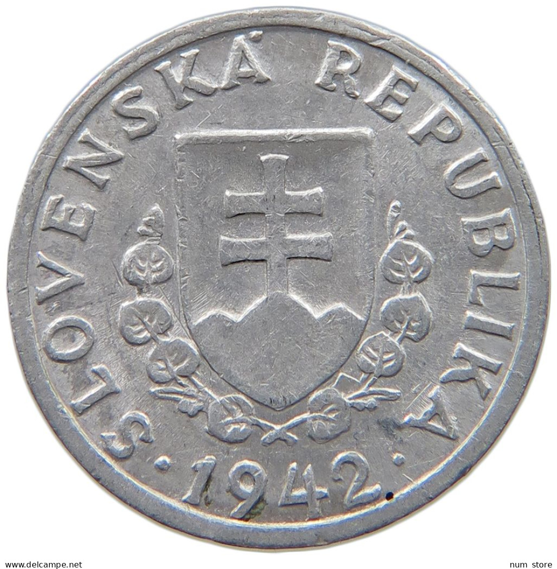 SLOVAKIA 20 HALIEROV 1942  #c019 0491 - Slowakei